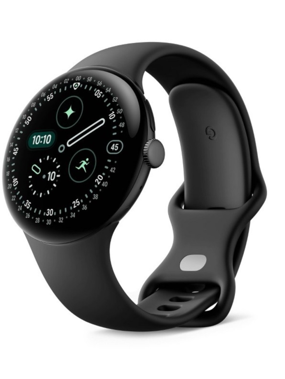 Montre Google Pixel 4 Watch (Black) - 45 MM Smart Fitness Watch